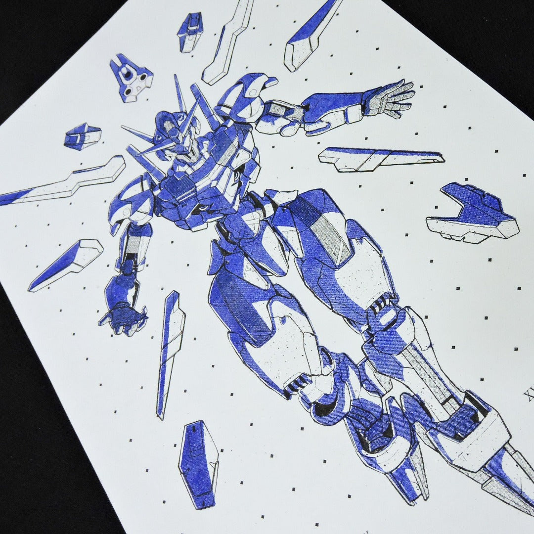 Risografía - Gundam