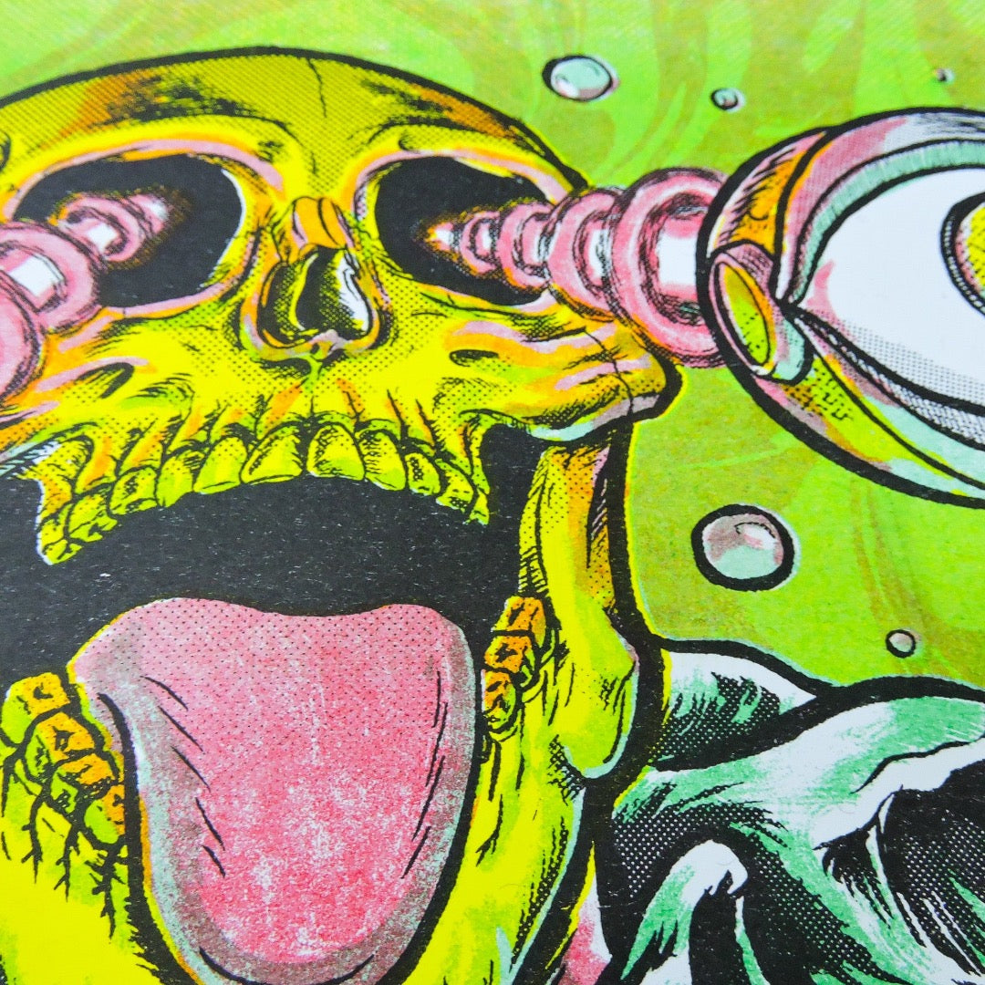 Acid Skull - Risografía