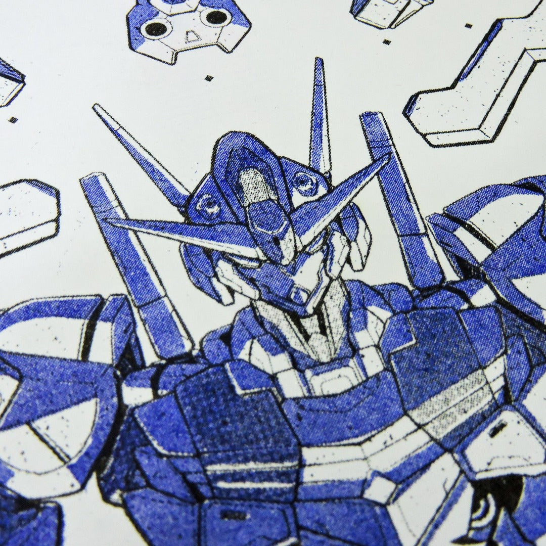 Risografía - Gundam