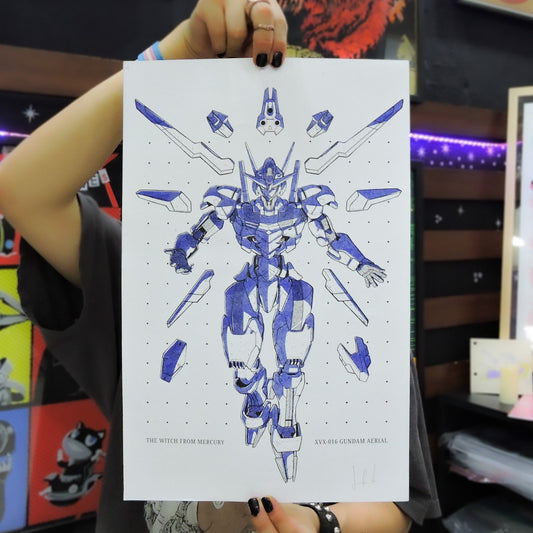 Risografía - Gundam