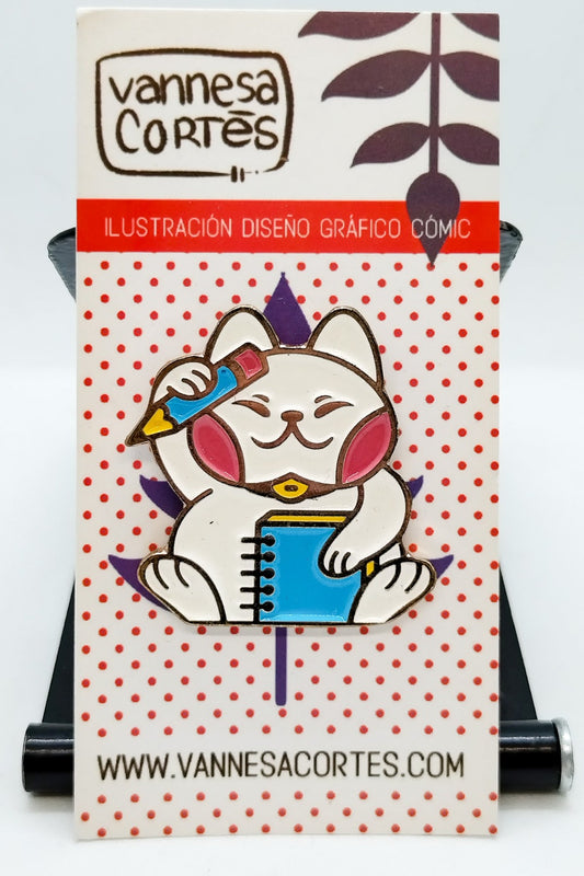 Pin Michi Blanco Vannewow