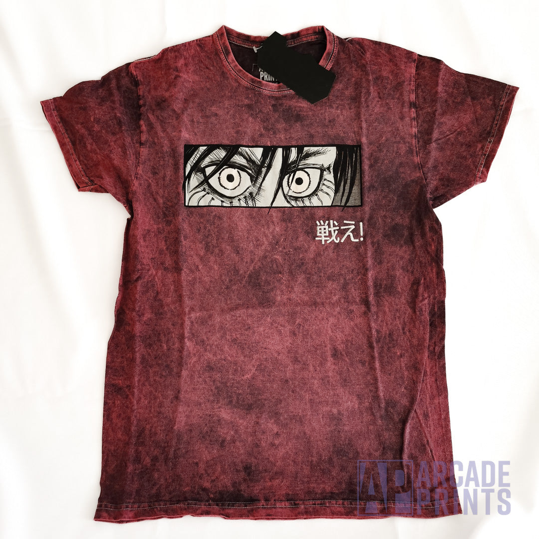 Playera edición especial " 戦え! " "Tatakae" (Pelea)